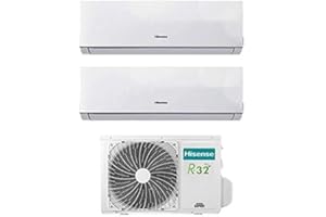 Climatizzatore Hisense New Comfort dual split 9000+9000 btu inverter 2AMW35U4RRA in R32 A++
