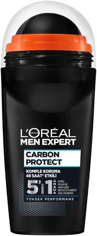 L'Oreal Paris Men Expert Carbon Protect Terleme Karşıtı Roll-On Deodorant 50 ml