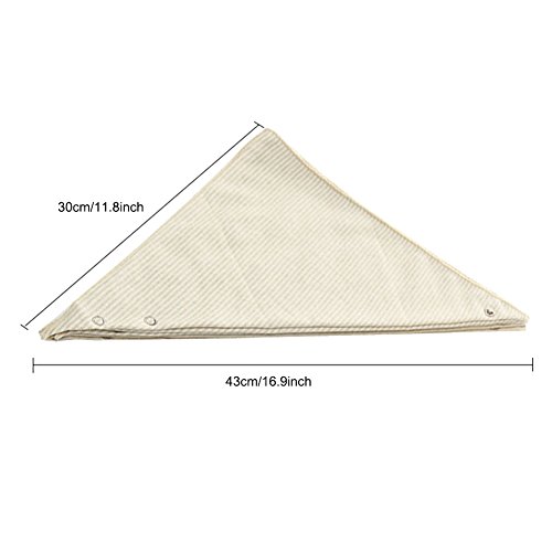 Andy’s Share 4 teilige Babylätzchen Bio-Baumwolle Lätzchen Baby Latz - 2