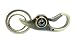 Kolossalz Metal Double Keyring / keychain Hook Magnetic Compass Keychain || cars bikes keyring RS.219.00