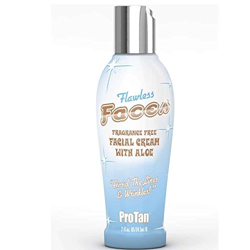 Pro Tan Flawless Faces Fragrance Free Facial Cream With Aloe Vera 59ml