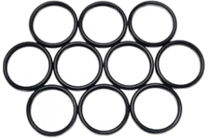 GENERISCH O-Ringe 4mm Schnurstärke aus NBR70 in Carbon Black, Dichtungsringe (2 Stück, 28x4)