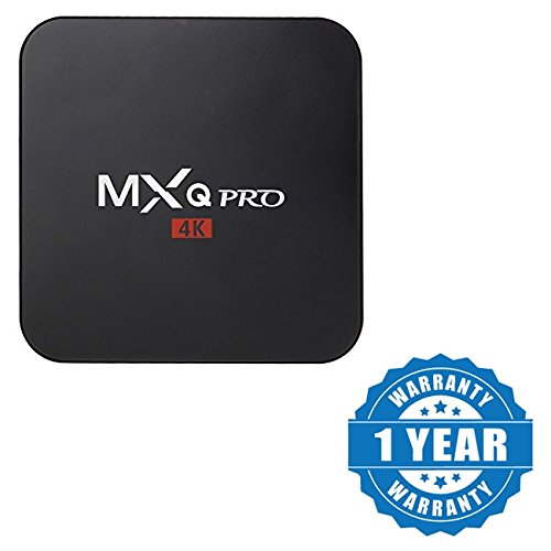 DrumStone MXQ PRO Android TV Box Quad Core Set Top Boxes XBMC Kodi Pre-installed WiFi 4K 1080P 64bit Internet TV Box RS.3185 (44.00% Off) - Amazon