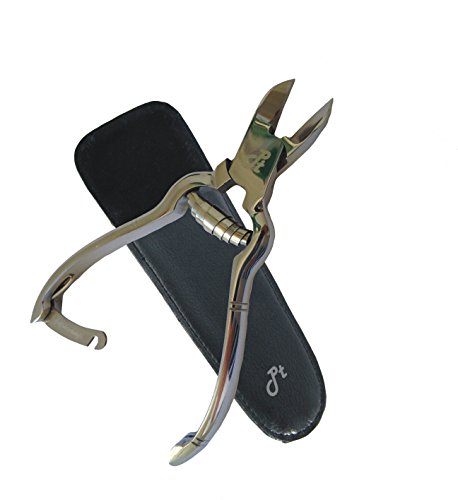 Pathfinder Technologies ® Heavy duty clippers for THICK Finger & Toenails, professional quality "MIRROR POLISHED" surgical grade stainless steel clippers.