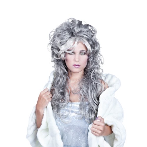 Preisvergleich Produktbild Perücke Ice Queen grau