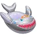 Produktbild Shark Shaped Kinder Aufblasbares Baby-Kleinkind-Schwimmen Sitzherbewegungs Pool Fisch Ring Wasserversorgung Schwimmzubehör