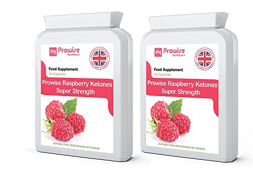 Raspberry Fruit Extract 1200mg - 60 Capsules x 2 Pack - UK Manufactured | GMP Standards by Prowise Healthcare