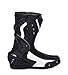 Produktbild Bohmberg Herren Motorradstiefel, Sportstiefel aus Leder, Motorradschuhe Wasserdicht aus stabilem Leder mit aufgesetzten Hartschalenprotektoren,Schwarz-Weiß Gr.43