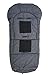 Altabebe AL2277P-01 Flash Winter Footmuff for Strollers (12-36 Months, Dark Grey / Black)