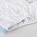 Baby Girl's Cotton Ruffle Panties Bloomers Diaper Cover for 0-2 Yds (White)