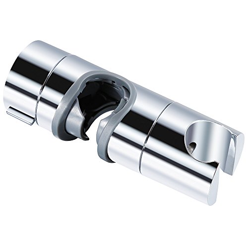 Rovtop Handbrause Halterung Slide Bar 18-25 mm Außen Durchmesser verstellbar ABS Brausehalter Verchromt für Badezimmer - 2