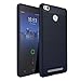Produktbild Xiaomi Redmi 3 Pro/3s Prime 5.0 " Hülle Dunkelblau , ivencase Luxus Silikon Handyhülle Schutzhülle TPU Case Backcover Bumper Slimcase Etui Tasche für Xiaomi Redmi 3 Pro/3s Prime 5.0 "