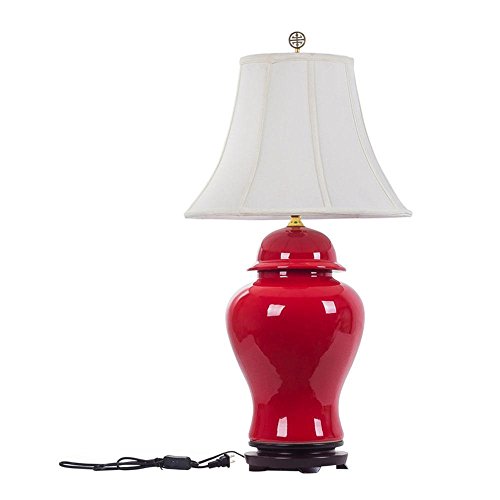 Preisvergleich Produktbild HTWYF Wohnzimmer Study Schlafzimmer Bedside Keramik Lampe