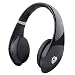 Produktbild Drahtloser Kopfhörer über Ohr Bluetooth Kopfhörer mit eingebautem Mikrofon Hi-Fi Stereo und Soft Ohrenschützer Stützen Sie Mikro-Sd-Karte FM Hände freies Anrufen Mit Musik bei Sport oder Rest-Schwarz