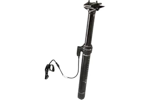 M-Wave LEVITATE C - Tija de sillín ajustable en altura, color negro