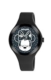Disney Minnie Mouse Damen-Armbanduhr By am: PM dp155-u527 schwarz Silikon Strap