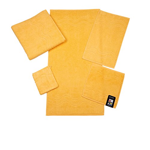 Preisvergleich Produktbild Cashmere, Frottier-Seiftuch-30x30 cm, Uni, ginster