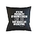 Produktbild It's The Possibility Of Having A Dream Come True Paulo Coelho Quote Schlafsofa Home Décor Kissen Kissenbezug Fall Schwarz