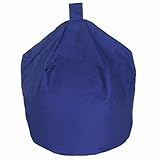 Children's Cotton Navy Nautical Blue Gaming Seat Classic Bean Bag with Filling