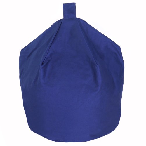 Children's Cotton Navy Nautical Blue Gaming Seat Classic Bean Bag with Filling