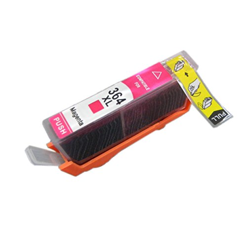 Bosumon Kompatibel zu HP 364XL Tintenpatronen 4 Farbe (1 Schwarz,1 Cyan,1 Magenta, 1Gelb) Hohe Kapazität kompatibel zu HP Photosmart 5510 5511 5512 5514 5515 5520 5522 5524 6510 6520 6512 6515 7510 7520 7515 B8550 B8558 C5370 C5373 C5324 C6388 D5460 D5463 B110a B110c B010a B010b B111a B109a B109b C309a C309c B209a B210a HP Deskjet 3070A Drucker - 5