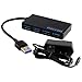 Produktbild Tree-on-Life Powered 4-Port USB 3.0 Hub 5 Gbit/s Portable Compact Für PC Mac Laptop Desktop Multifunktional