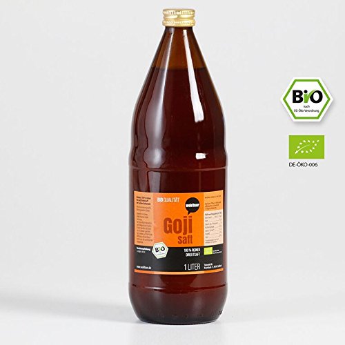 Preisvergleich Produktbild Wohltuer Goji Saft - Bio - 1l Flasche