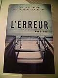 l erreur