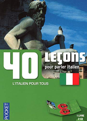 Coffret 40 leçons pour parler italien (livre + 2CD) Coffret 40 leçons pour parler italien (livre + 2CD)
