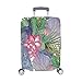 Produktbild TropicalExotic Flowerspink Spandex-Trolley-Koffer Reisegepäck-Schutzkoffer-Abdeckung 28,5 X 20,5 Zoll