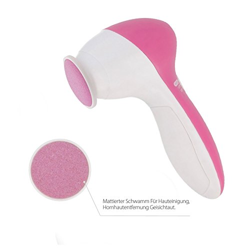 Oramics Gesichtsbürste elektrisch 5 in 1 Gesicht Cleaner – Spa Bürste für die Body Reinigung Massage Skin Maschine - 7