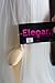 22" Ladies 3/4 WIG Half Fall Clip In Hair Piece STRAIGHT White Blonde #60M
