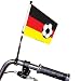 Produktbild Fahrrad-Fahne Fußball Deutschland 29 cm