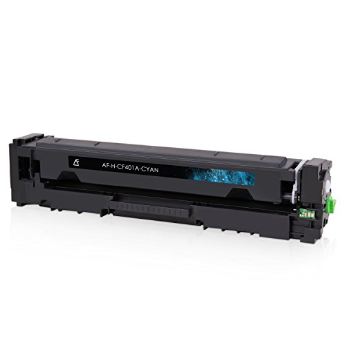 4 Alphafax Toner kompatibel zu HP CF400A CF401A CF402A CF403A 201A für LaserJet Pro MFP M277dw, LaserJet Pro MFP M277n, LaserJet Pro M252dw, LaserJet Pro M250 Series – 201A – Schwarz 1.500 Seiten, Color je 1.400 Seiten - 3