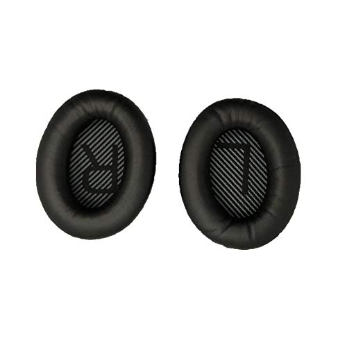 Preisvergleich Produktbild ForceSthrength Anwendbar auf Dr. Bose Qc35 Ohrenschützer Schwamm Ohrenschützer Baumwolle Kopfhörer Schutzhülle Schwarz