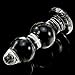 Price comparison product image Anal Beads 1PCS Large Glass Anal Plug Pyrex Glass Dong Female Sex Toys for Women Men Vaginal Anal Masturbation Fake P-énis,G48