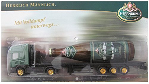 Preisvergleich Produktbild Herrnbräu Nr.13 - Hefe Weißbier Hell - Scania - Sattelzug mit Flasche