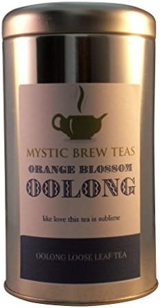 Mystic Brew Teas Orange Blossom Oolong Loose Leaf Tea (100g Caddy)