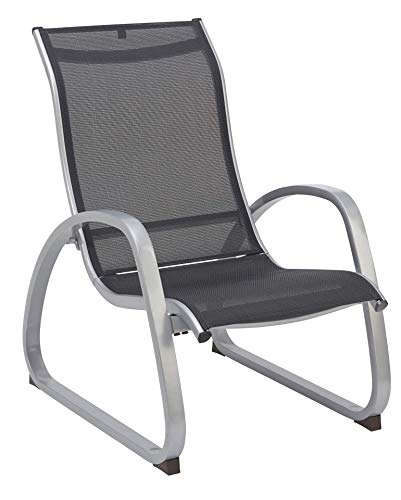 Preisvergleich Produktbild Kettler Easy Loungesessel Aluminium Outdoorgewebe (Silber / anthrazit)
