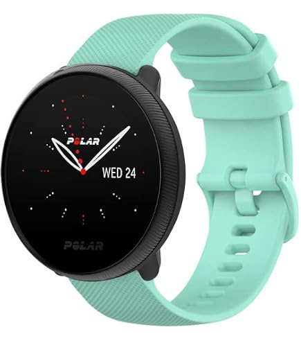 BYISYUE Ersatzarmband Für Polar Ignite 2/Ignite 3/Unite/Pacer – 20 Mm, Weiches Silikon, In Vielen Farben