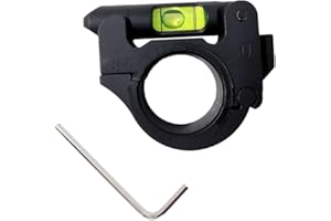 ProWildGear Livello ottico a bolle per anelli con fucile da 25,4 / 30 mm