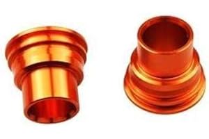 SCAR Entretoises de Roue avant Compatible avec KTM SX SXF SX-F EXC EXCF 125 150 200 250 300 350 450 03-14 - Orange