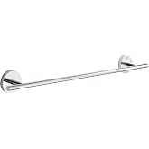 GROHE Start Cosmopolitan QuickFix Long Towel Holder, 522 mm, Shower/Bathroom Accessories, Chrome, 41166000