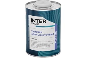 Troton Inter Universal utspädning för akrylprodukter 1 l thinner medium bästa kvalitet