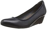 Leder Tamaris Damen 22320 Pumps Blau (Navy (805)) 39 EU