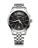 Victorinox Herren Chronograph Quarz Uhr mit Edelstahl Armband 241745