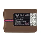 Bath House - Cuban Cedar & Lime - Wash Bar 150g - Latin, Warm & Sultry