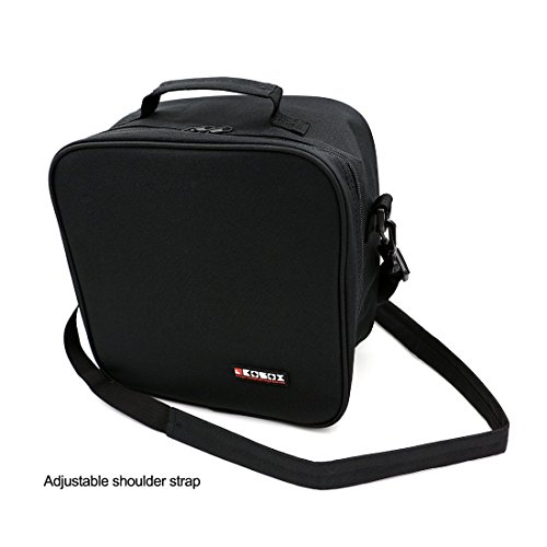 KOSOX Oxford Insulated Lunch Tasche/ Kühltasche / Picknick/ mit Schulterriemen(Schwarz) - 2