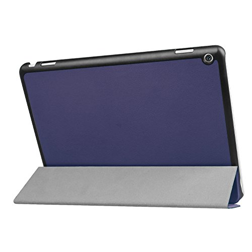 AVIDET Ultra Slim Huawei MediaPad M3 Lite 10 Hülle Case Superleicht Ständer Smart Shell Cover Schutzhülle Etui Tasche für Huawei MediaPad M3 Lite 10 Tablet-PC (Blau) - 2
