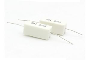 MIKROTECK 2x Résistance Céramique 5w - 2ohm Ciment bobinée Axial 88res495